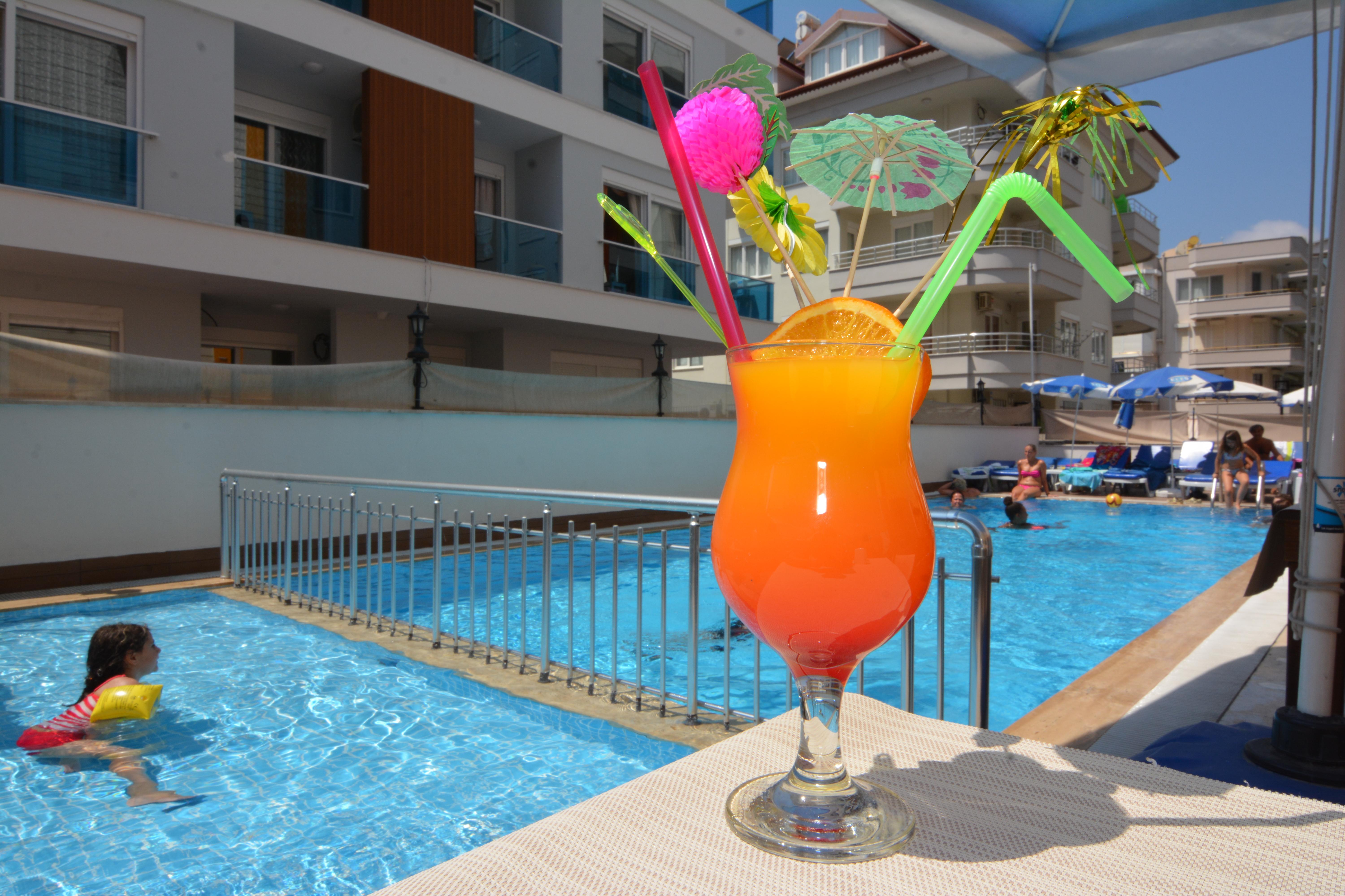 Kleopatra Arsi Hotel Alanya Bagian luar foto