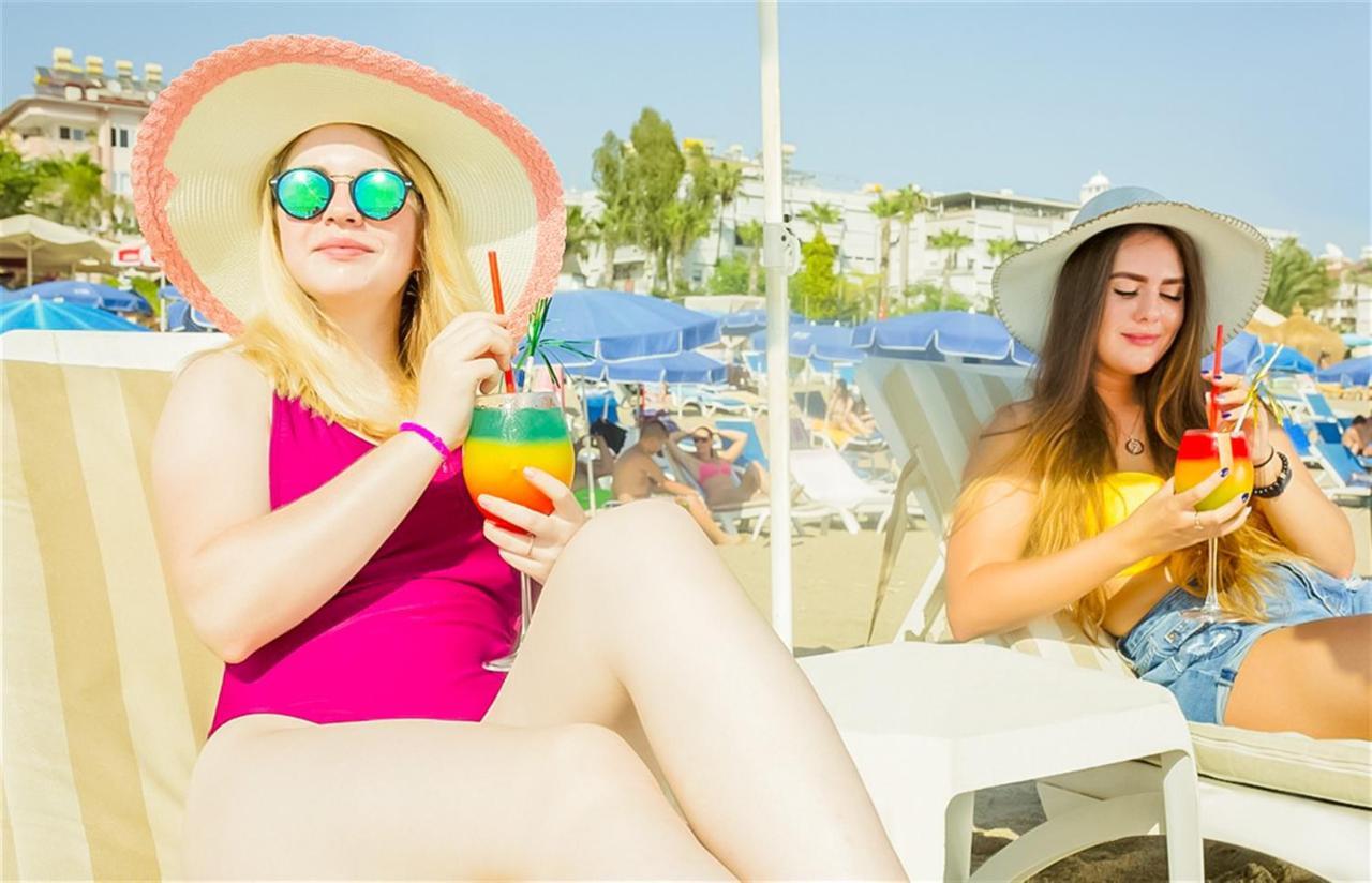 Kleopatra Arsi Hotel Alanya Bagian luar foto