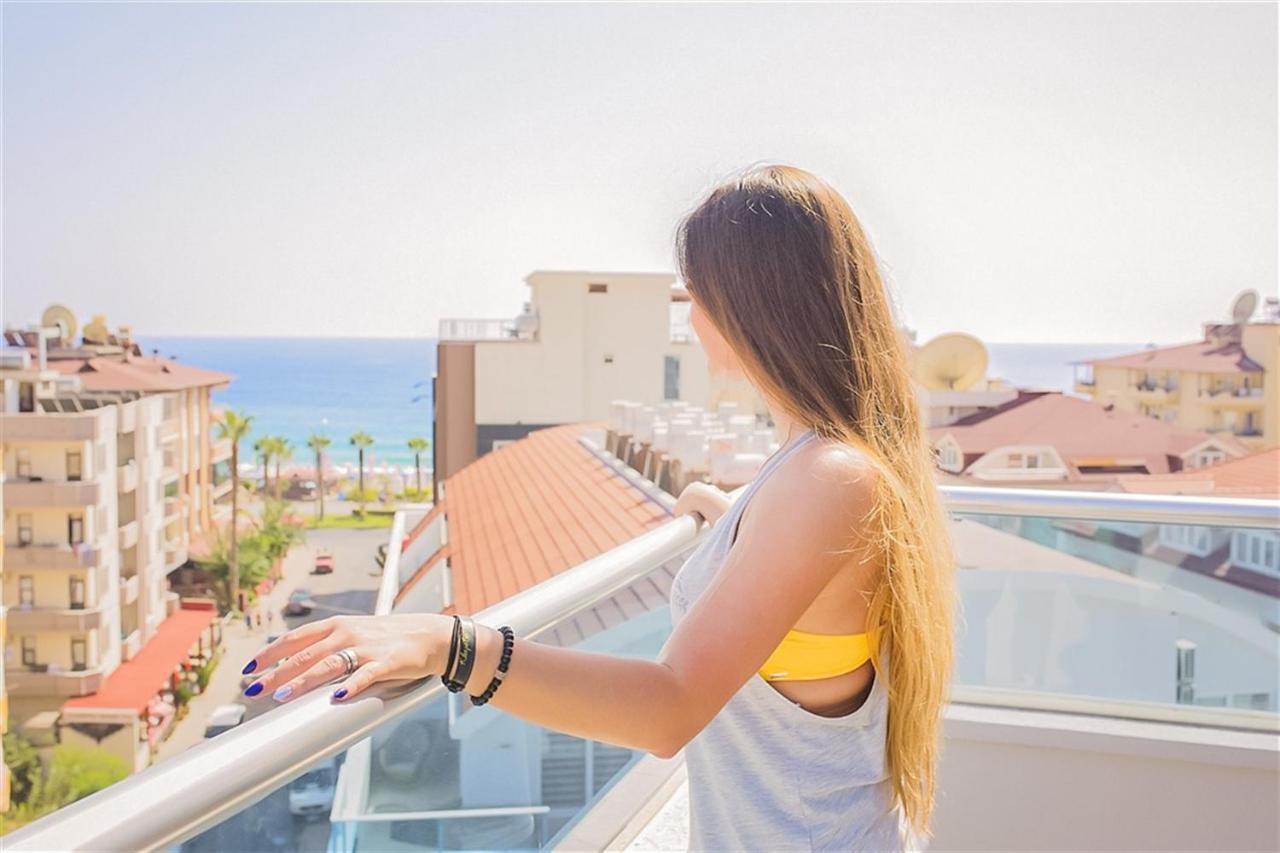Kleopatra Arsi Hotel Alanya Bagian luar foto