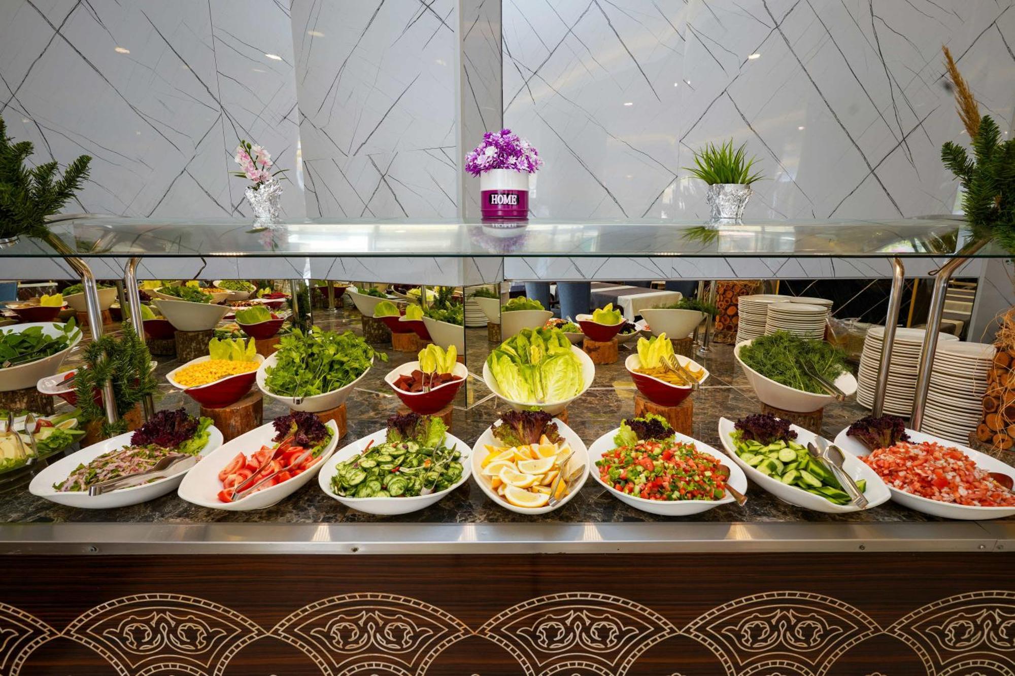 Kleopatra Arsi Hotel Alanya Bagian luar foto