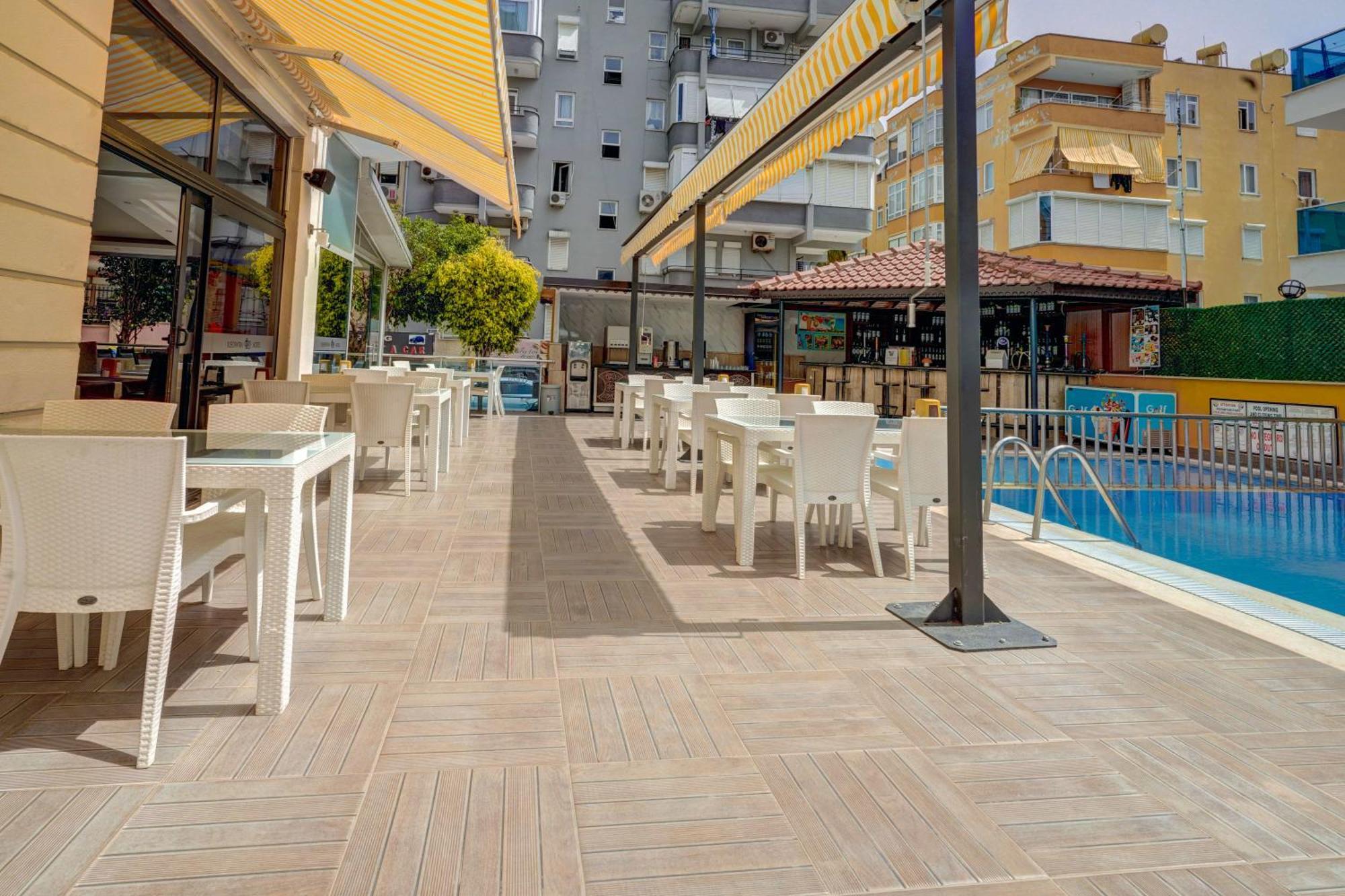 Kleopatra Arsi Hotel Alanya Bagian luar foto