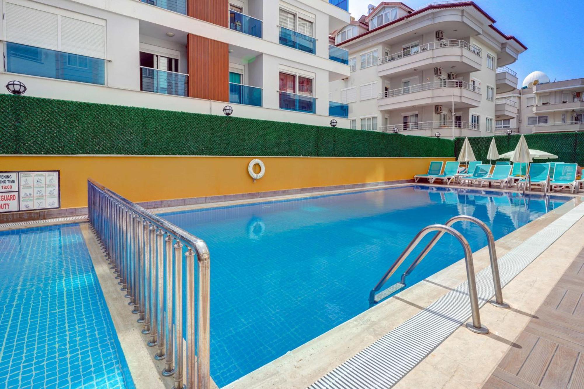 Kleopatra Arsi Hotel Alanya Bagian luar foto