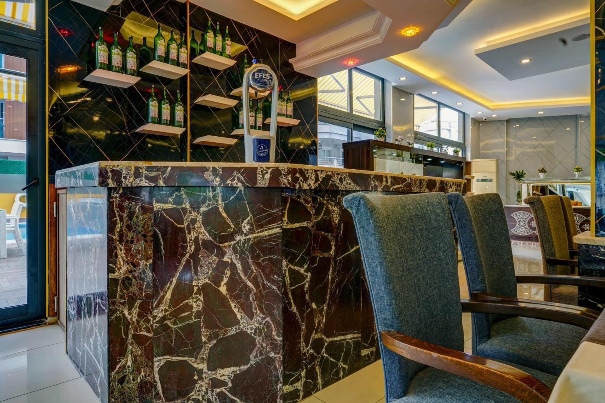 Kleopatra Arsi Hotel Alanya Bagian luar foto