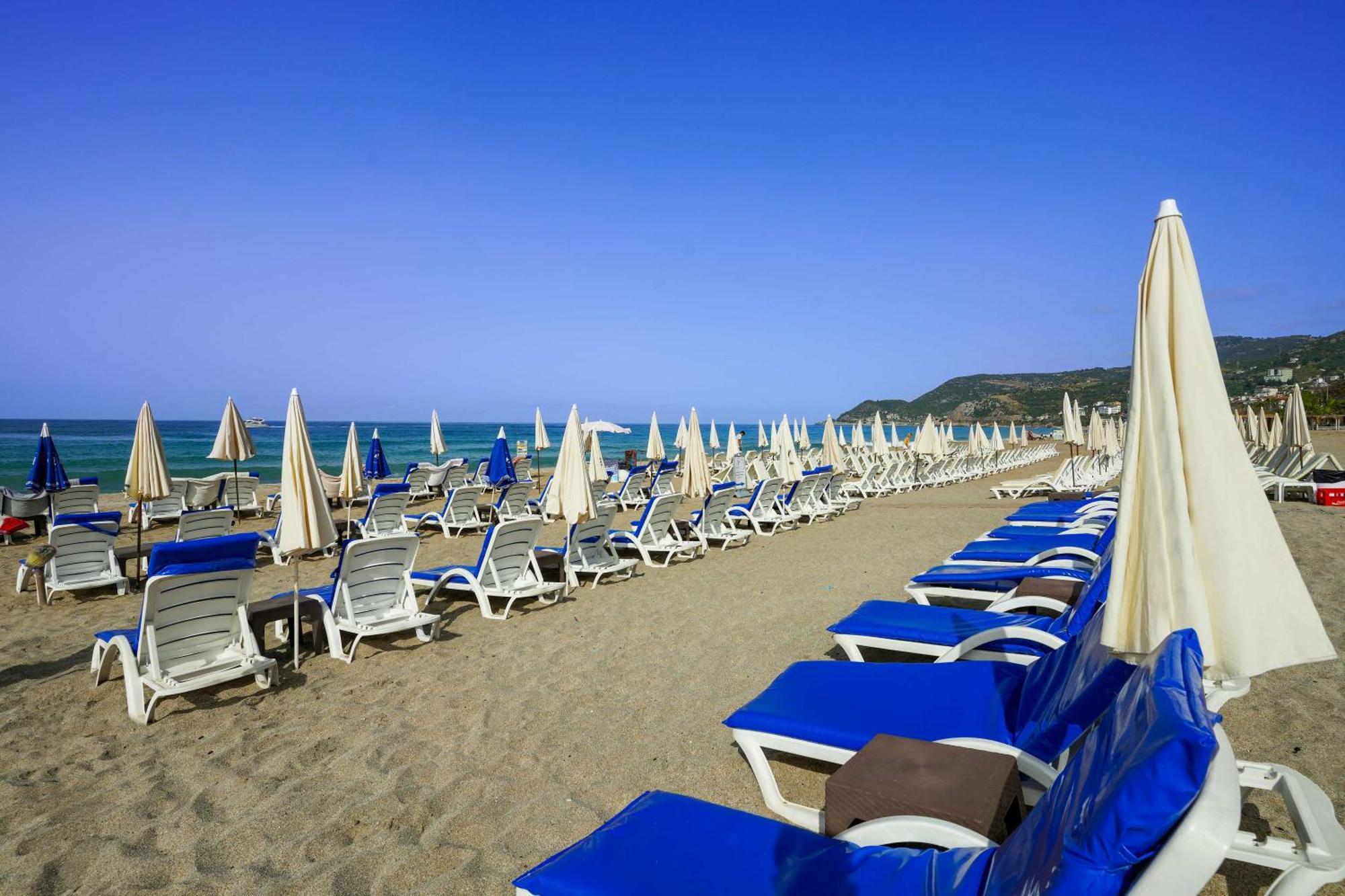Kleopatra Arsi Hotel Alanya Bagian luar foto